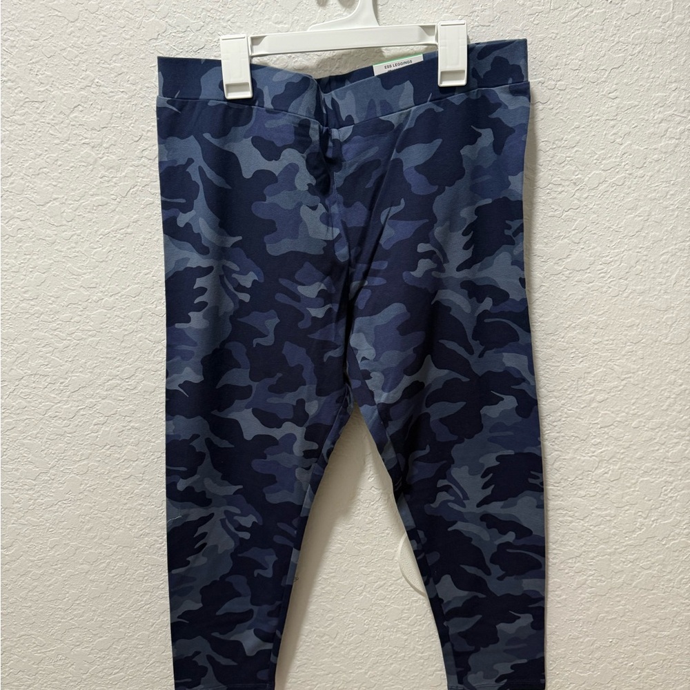 Style & Co. Navy Camouflage Kids Leggings